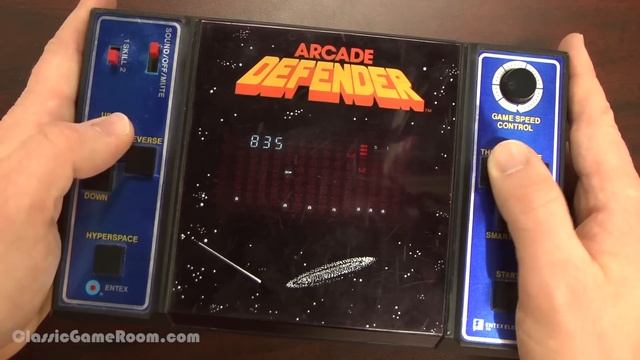 Classic Game Room - DEFENDER handheld game review смотреть онлайн