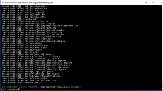 comment connecter un projet Laravel sur GitHub смотреть онлайн