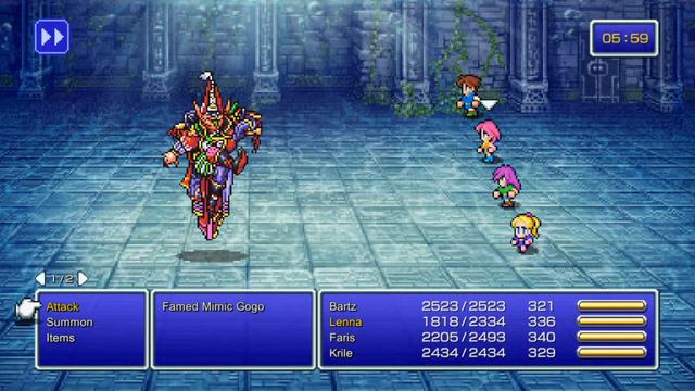 Final Fantasy V Pixel Remaster - Famed Mimic Gogo смотреть онлайн