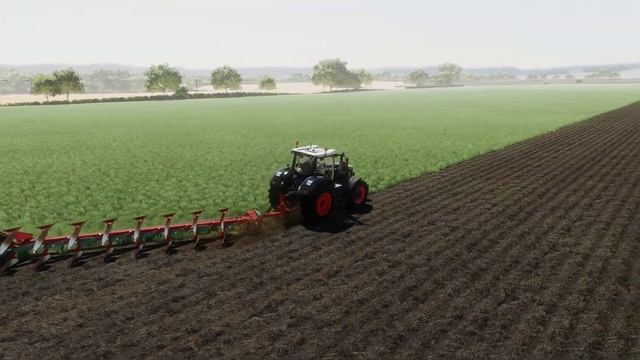 FS22 Calmsden Farm Пахота FENDT 942 Black Beauty смотреть онлайн