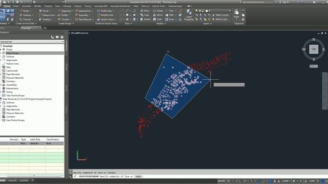 Create point group from points inside a polygon смотреть онлайн