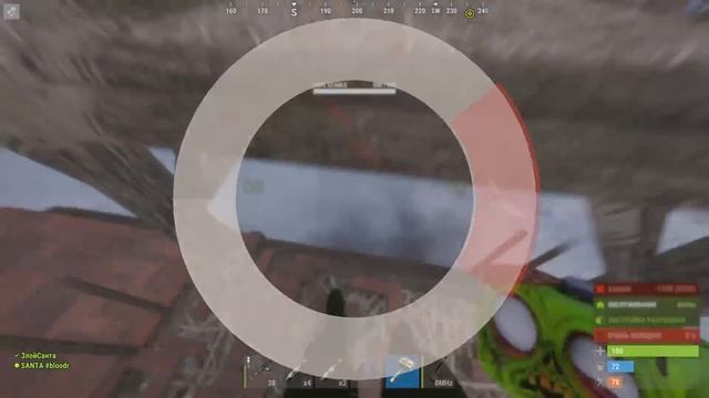Построил целый город! Рождественская деревня в Rust Раст смотреть онлайн