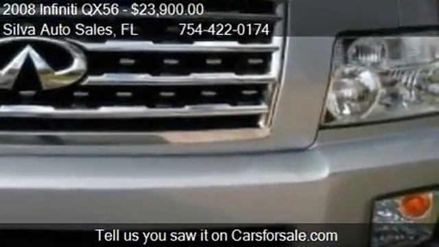 2008 Infiniti QX56 RWD - for sale in Pompano Beach, FL 33062 смотреть онлайн