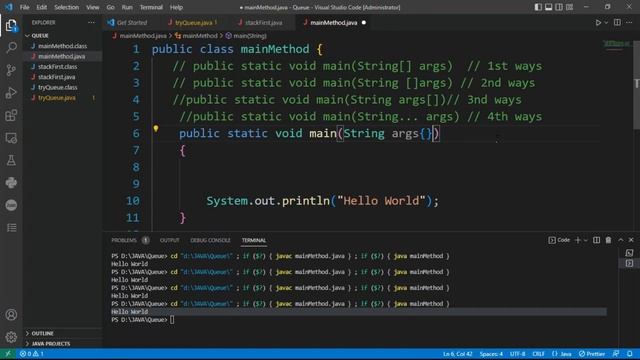 Do you know : 8 ways to write the main method in Java смотреть онлайн