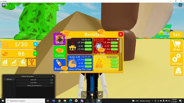 Roblox Script Review Lifting Simulator AutoFarm смотреть онлайн