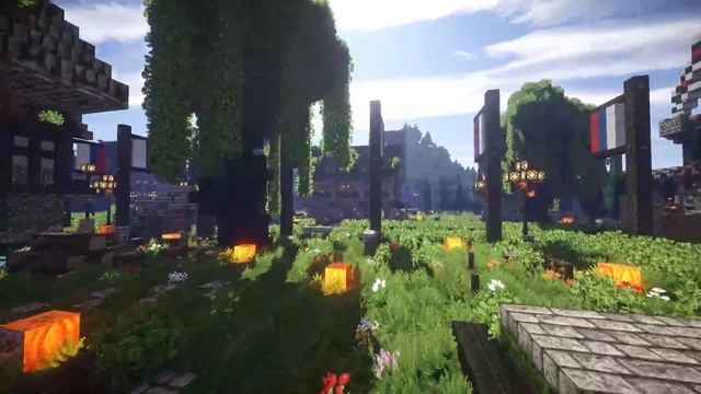 Minecraft - Albedo Medieval City - Map w/ Download смотреть онлайн