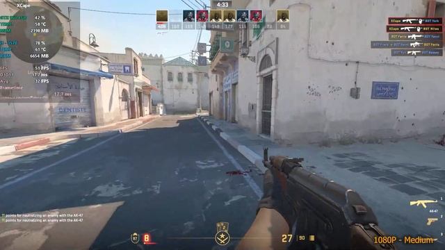 Counter-Strike 2 - GTX 960 4GB - i5 3570 - 1920x1080 - All Settings смотреть онлайн