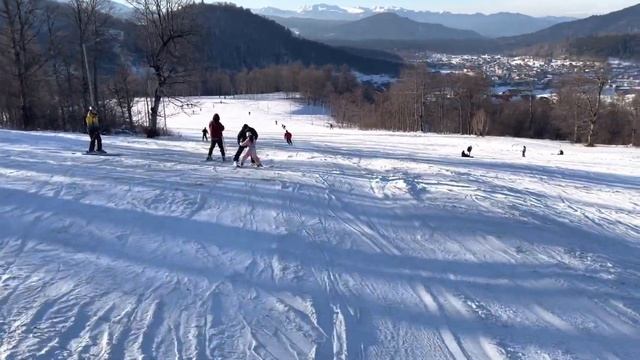 Бакуриани зимой. Первый день. Первое впечатление