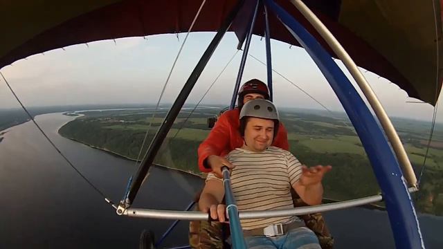 Полёты на дельталёте в Лысково смотреть онлайн