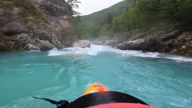 Whitewater Kayaking // Soča Slovenia // Kajak смотреть онлайн