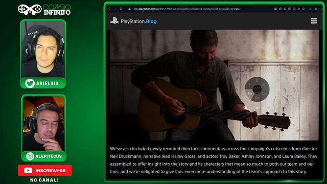 OUTRO REMASTER no PS5? The Last of us Part II Será RELANÇADO NO Playstation 5 - DETALHES e OPINIÃO! смотреть онлайн