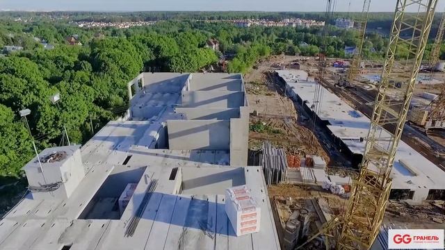ЖК Государев дом — съёмка с воздуха (май 2018) смотреть онлайн
