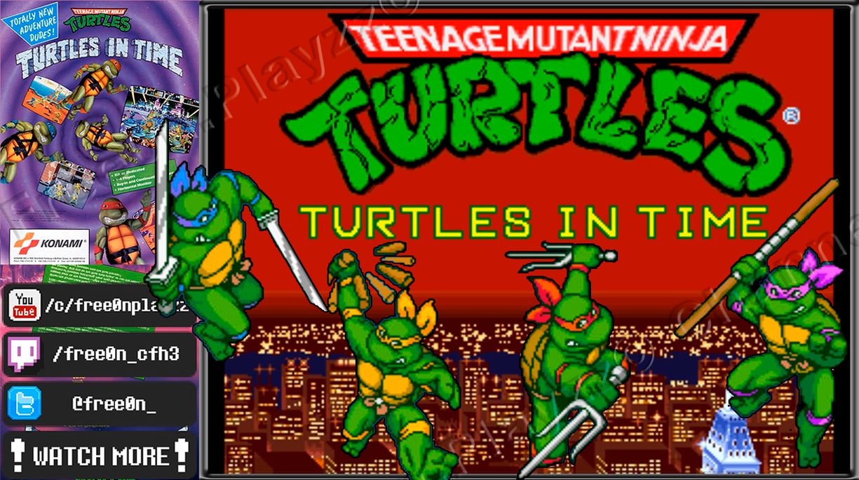 Teenage Mutant Ninja Turtles: Turtles In Time (1991) - #АРКАДНЫЕ АВТОМАТЫ #KONAMI | Ретро-игры
