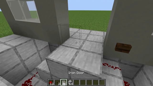 Double Iron Doors Using One Button | Minecraft java and bedrock | Redstone Build Hacks (EASY) смотреть онлайн