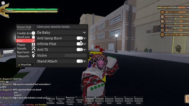 Roblox Xenon GUI Script GUI (pastebin) 2021 YBA смотреть онлайн