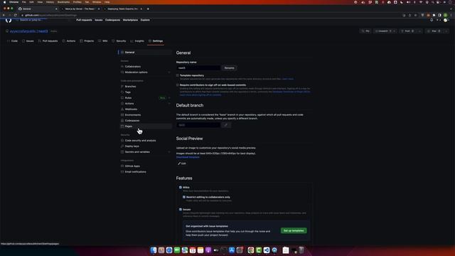How to host next js app on GitHub pages using GitHub Actions | CI/CD смотреть онлайн