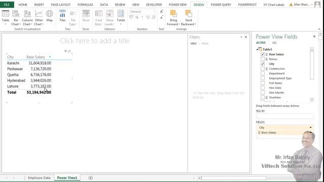 Power View Excel 2013 Part 2 Urdu Tutorials by Irfan Bakaly смотреть онлайн