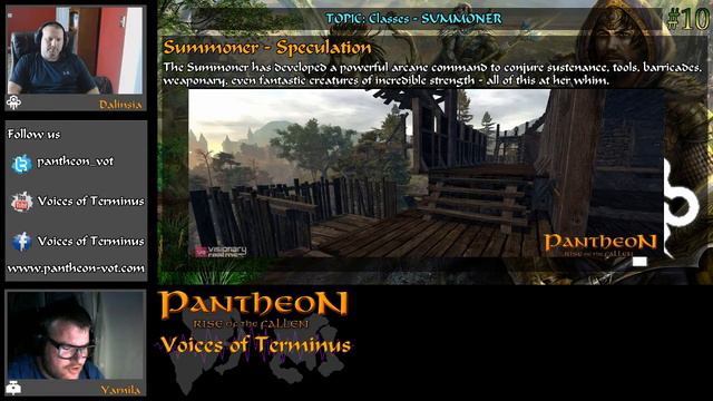 Pantheon Rise of The Fallen Voices of Terminus Show #10 Class Discussion The Summoner смотреть онлайн