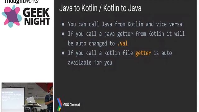 Kotlin for Android | Somasundaram Mahesh | Geek Night June 2017 смотреть онлайн