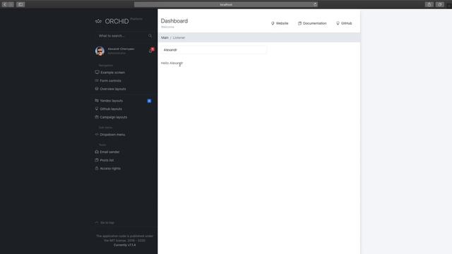 Laravel Orchid - Layout Listener смотреть онлайн