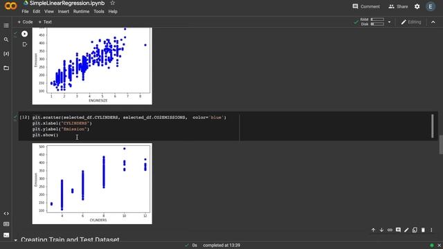 Simple linear regression using Python смотреть онлайн