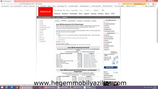 Ders 13: (Android) 4.3 java jdk ve android studio yükleme смотреть онлайн