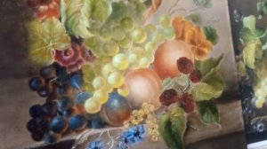 ГОЛЛАНДСКИЙ НАТЮРМОРТ 3 этап работы (фрагмент) в многослойной технике живописи