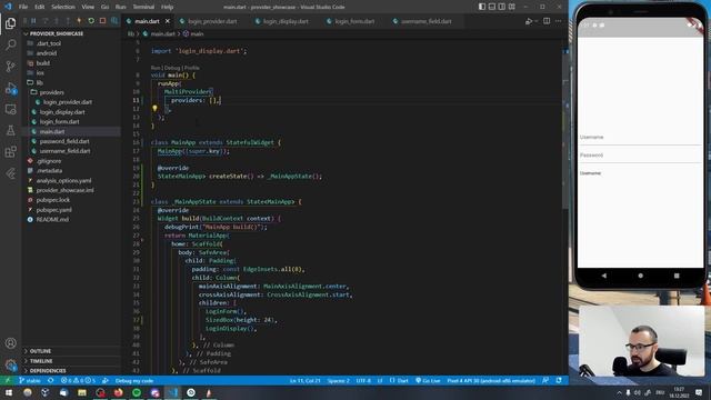 ? Simple App State Management with Provider ~ Flutter смотреть онлайн