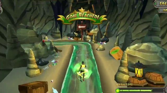 Temple Run 2 EARTH DAY BEACH RUN NEW GLOBAL CHALLENGE смотреть онлайн