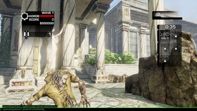 Gears of War 3 / GOW 3 - Unofficial PC Version Jacinto Custom Build - Spawning Lambents Gameplay смотреть онлайн