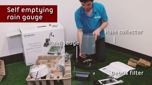Oregon Scientific Weather Station WMR300 Unboxing смотреть онлайн