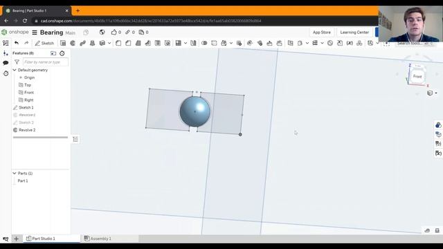 ⚙ OnShape Ball Bearing Tutorial! смотреть онлайн
