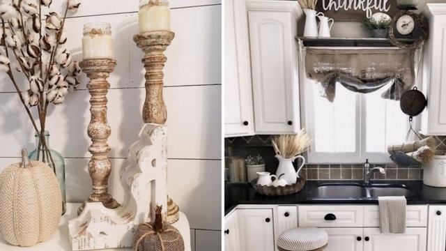 ❤DIY Rustic Shabby chic style Fall home decor Ideas❤ | Home decor & Interior design| Flamingo Mango смотреть онлайн