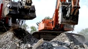 Ковш-дробилка навесная на экскаватор Simex CBE