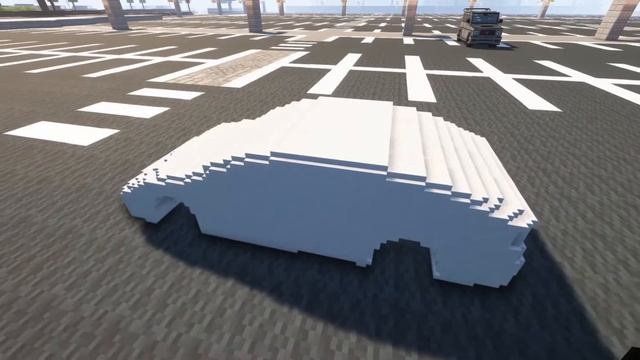 Minecraft: How to Make a Car | Car Building | Tesla Model 3 (LittleTiles) Mod смотреть онлайн