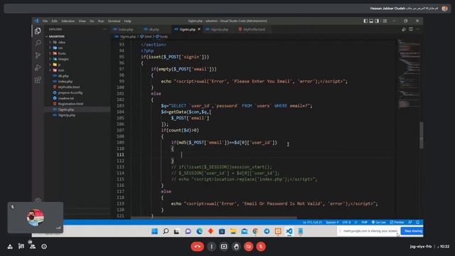 دورة Web Road Map || حسن جبار - عمار مبارك || Edit Template with php and mysql смотреть онлайн