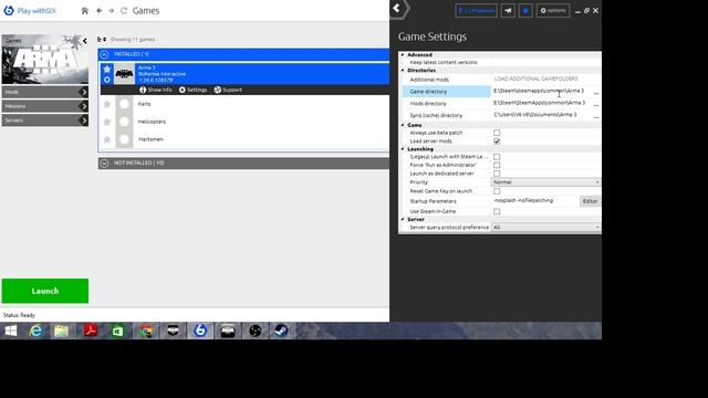 Configuración Play WithSix y el FSF Launcher para ARMA 3 смотреть онлайн