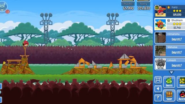 Angry Birds Friends Tournament Week 38 Level 3 High Score 90k (Facebook) WITHOUT POWER смотреть онлайн