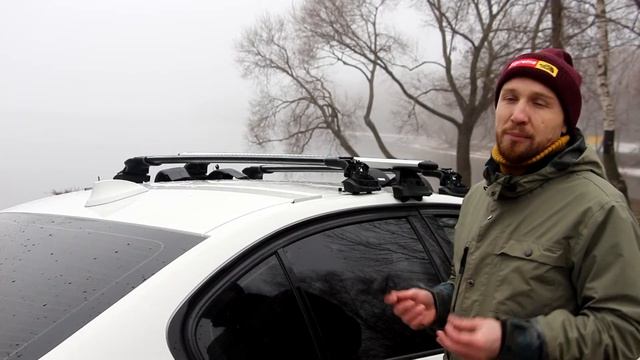 Багажники Thule FixPoint на примере BMW 3-series F30