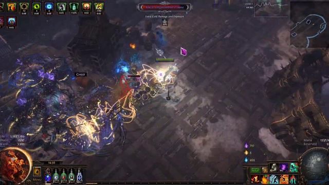 Void T17 Dream District, City Square Map (Foil Nimis) | PoE 3.23 Affliction
