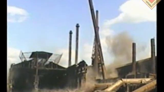 РВС Ч. 20 Труба дымовая №7 Мартеновский цех №3 ММК Магнитогорск 2002.03.11 смотреть онлайн