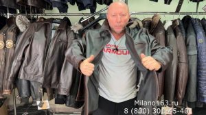 Куртка из кожи буйвола Chicago Route 66 на заказ (обзор)