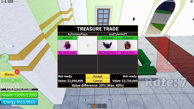 What People Trade For Venom Fruit? Trading Venom in Blox Fruits смотреть онлайн
