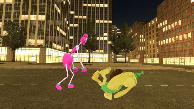 MOMMY LONG LEGS VS HUGGY WUGGY | BUNZO BUNNY [FIGHT] смотреть онлайн