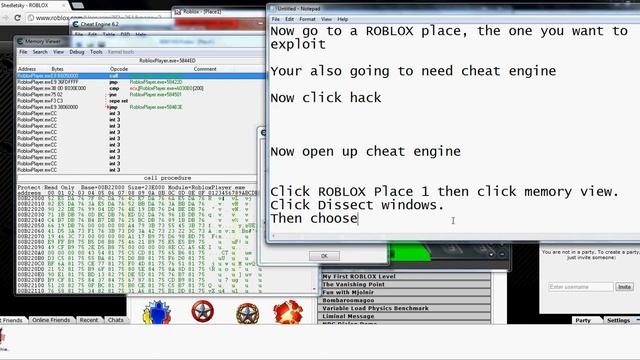 Exploit ROBLOX without DLL or PLUGINS [ 7/29/2012 ] смотреть онлайн