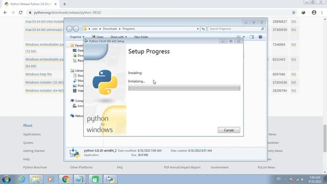 How to install python,pandas module and mysql connctor in windows 7 смотреть онлайн