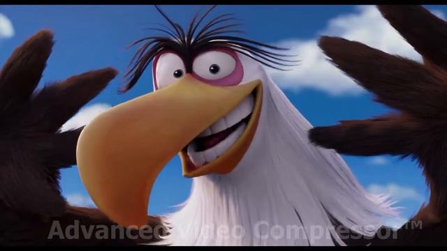 Angry Birds Movie Mighty Eagle Scene