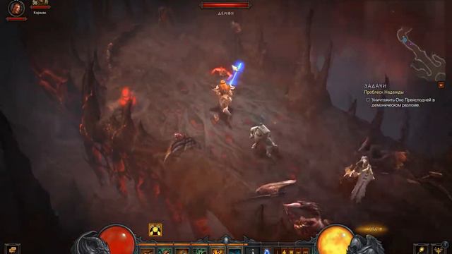 Diablo 3 RoS ► #14 ►Раканот и Изуал. Варвар. Hardcore смотреть онлайн