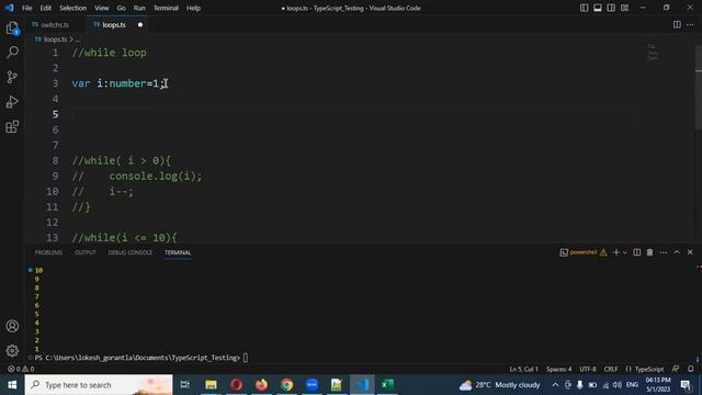 Part 9: Looping Statement in TypeScript смотреть онлайн