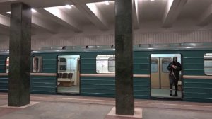 81-717/714 номерные на станции Преображенская Площадь, Москва